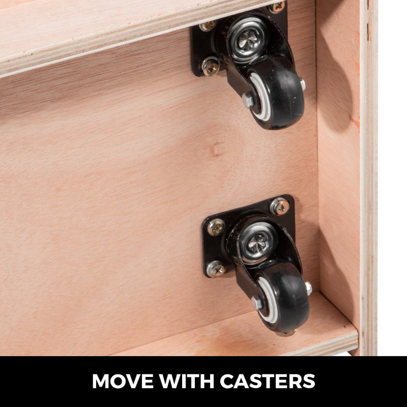 VEVOR Manufactured Wood 3 Tier 47.6'' Cubby Locker & Reviews Wayfair